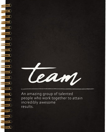 hold fizz Meeting Notebook for Work, Employee Appreciation Gifts, Team Gifts for Employees, Thank You Gifts for Women Men Leader Boss Mentor Manager Coworkers Going Away Retirement, 5.5"x8.3"