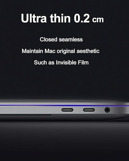 2-in-1 Office Magnetic Privacy Screen Protector with Camera Cover for MacBook Air 13.6/13” (2022-2025, M2/M3/M4), 13.6 inch Business Professional Removable Anti Glare Matte Blue Light Mac Filter Shield