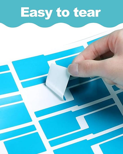 270 PCS Cable Labels, 9 Colors Waterproof Network Cable Label Stickers, Machine Room Marking Labels, Waterproof Key Identification Labels.They can be Handwritten and Printed.