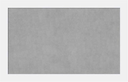 Amanti Art White Framed Magnetic Board 29x45 Large Vision Board for use with Magnets, 100% Metal Sheet to Display Items as Office Decor or for Home Organization in mudroom, Kitchen or Kids Room