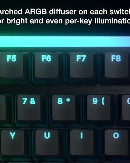 be quiet! Light Mount Mechanical Keyboard | Tactile | Hot-Swappable Lubricated Silent Switches | 3D Media Wheel | ARGB Keyboard | Quality PBT Double-Shot Keycaps | Programmable | BT004US