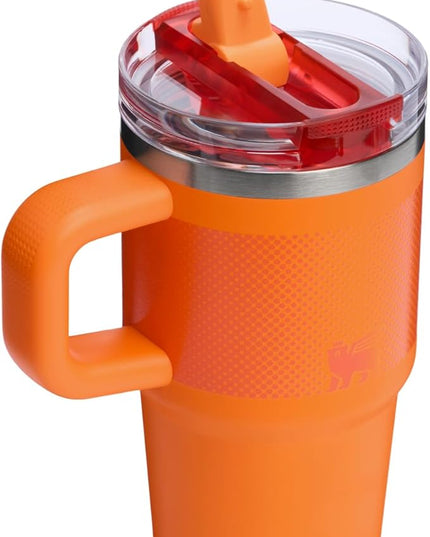 STANLEY Quencher ProTour Flip Straw Tumbler with Leakproof Lid | Built-In Straw & Handle | Cupholder Compatible for Travel | Insulated Stainless Steel Cup | BPA-Free