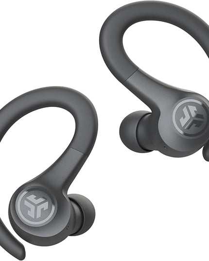JLab Go Sport+ Wireless Workout Earbuds Featuring C3 Clear Calling, Secure Earhook Sport Design, 35+ Hour Bluetooth Playtime, and 3 EQ Sound Settings (Graphite)