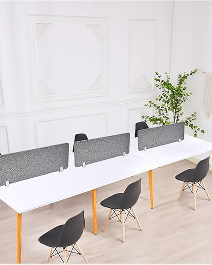 Acoustic Desk Divider Panel - Soundproof Privacy Screen for Offices & Classrooms | Noise-Reducing Partition That Increases Private Space in Homes, Libraries & Workspaces(Style 2,30x100cm)