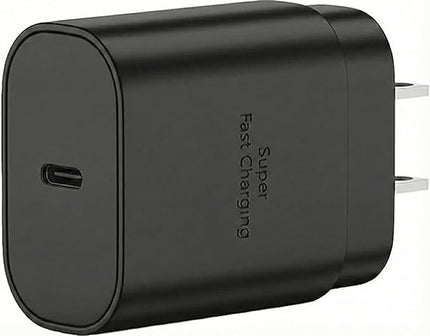USB C Block 30W PD Super Fast Charging Block Type C Plug Wall Adapter Quick Charger for iPhone 17/17 Air/17 Pro/ 17 Pro Max/16/15/14/13/12/11/iPad/Mini/AirPod/Galaxy S25/S24/S23 (Black 1Pack)
