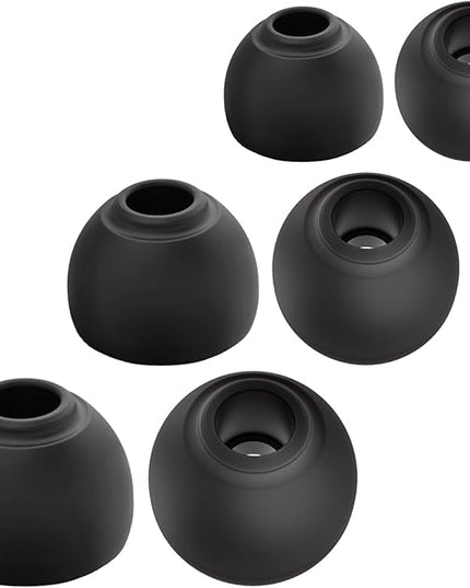 3 Pairs CCZ ZT01 Silicone Eartips,KINBOOFI Soft Silicone IEM Eartips Earbuds,Ddurability Replacement Earbud Tips for KZ ZST ZS10 PRO ZS10 PRO X AS10 ZSN PRO X ZSN PRO ZS10 PRO2 TANGZU WAN'ER(4559)
