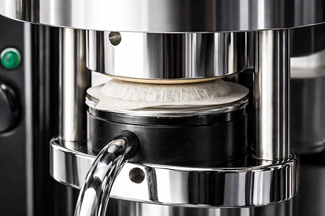 ESE Pod Espresso Machine – Spinel Pinocchio Coffee Maker for 44mm Paper Pods, Made in Italy, Compact Automatic Espresso Machine for Home & Office, Includes 150 Free ESE Pods (100 Classic + 50 Decaf)