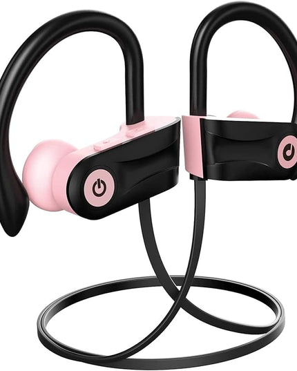 Otium Bluetooth Headphones Wireless Earbuds Headsets Wireless Earbuds Bluetooth Earphones IPX7 Waterproof 15 Hours Playtime Running Sports Workout