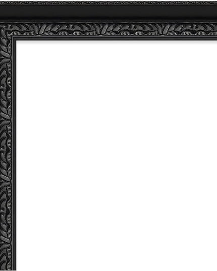 Amanti Art Black Framed Magnetic Board 20x20 Small Vision Board for use with Magnets, 100% Metal Sheet to Display Items as Office Decor or for Home Organization in mudroom, Kitchen or Kids Room