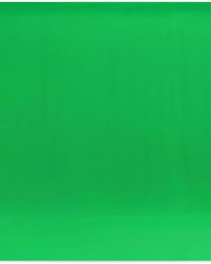 6 x 8 FT Green Screen Backdrop - Polyester Fabric for Video Streaming, Portrait Photoshoot, Wall Mounted, Parties and Small Events