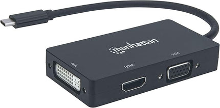 Manhattan USB-C 3-in-1 Multiport A/V Converter
