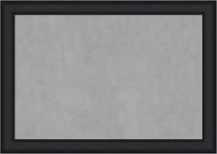 Amanti Art Black Framed Magnetic Board 29x41 Large Vision Board for use with Magnets, 100% Metal Sheet to Display Items as Office Decor or for Home Organization in mudroom, Kitchen or Kids Room