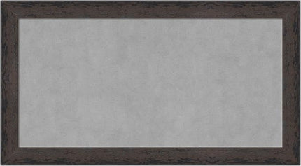 Amanti Art Black Framed Magnetic Board 15x27 Small Vision Board for use with Magnets, 100% Metal Sheet to Display Items as Office Decor or for Home Organization in mudroom, Kitchen or Kids Room