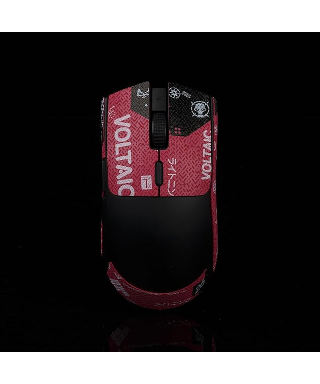 Gamer Mouse Grip Tape Sticker for Razer Viper V3 Non Slip Suck Sweat Pre Cut Easy Install PC Gaming Blood X