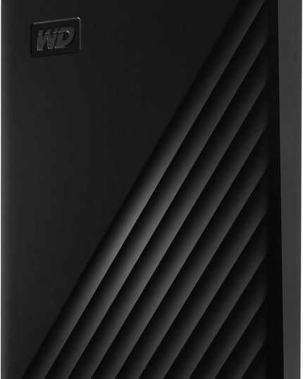 WD 6TB My Passport, Portable External Hard Drive, Black, Backup Software with Defense Against ransomware, and Password Protection, USB 3.1/USB 3.0 Compatible - WDBR9S0060BBK-WESN