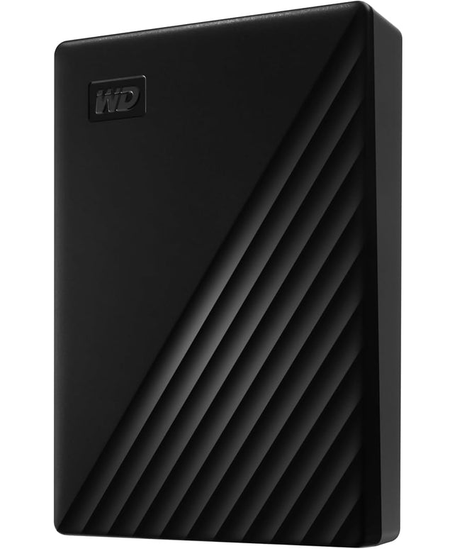 WD 6TB My Passport, Portable External Hard Drive, Black, Backup Software with Defense Against ransomware, and Password Protection, USB 3.1/USB 3.0 Compatible - WDBR9S0060BBK-WESN