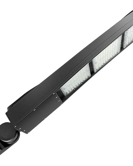 450W LED Parking Lot Lights, LED Street Area Lights, 20KV Surge Protector, 1-10V Dimmable, 1000-1500W MH Equiv LED Shoebox Lights, 63,000LM 5000K 100-277V DLC UL Certified