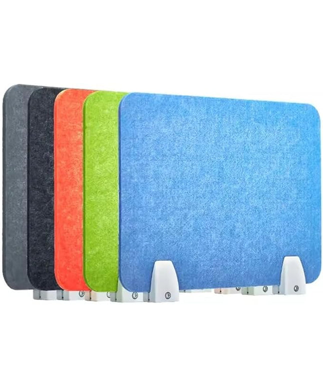 Privacy Desk Divider - Soundproof Office Partition Panel, Noise Reduction for Students, Desk, Cubicle Workspaces Enhance Focus & Comfort