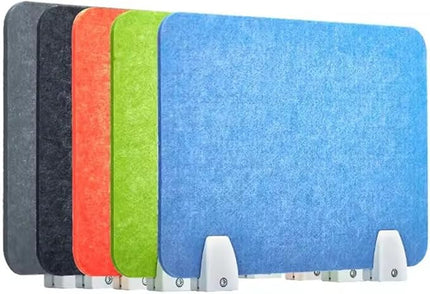 Desk Privacy Divider Panel - Soundproof Partition for Office & Study, Noise Reduction Screen, Stylish Enhanced Focus Productivity