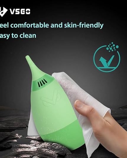 VSGO Camera Air Blower with Filter Compressed Air for for Nikon, Sony, Canon Lens and Sensor Cleaning, Tumbler Design Green (V-B014E)