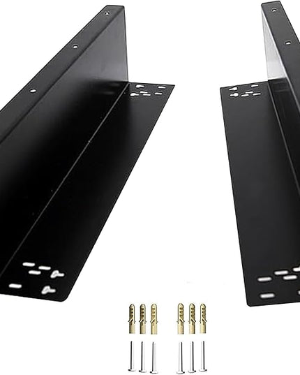 TidyFriend Cash Register Stand Brackets, 18 in Cash Drawer Under Counter Mount Brackets, Heavy Duty Steel Mounting Brackets for Square Cash Drawer, Brackets for Cash Drawer Under Counter