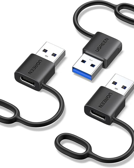 UGREEN USB C to USB Adapter 3 Pack, USBC Female to A Male Adapter Type C Charge Converter Compatible for iPhone 17/16 Pro Max,15 14 13 12 Plus,Apple Watch,Airpods,iPad Air Mini,Samsung Galaxy S25