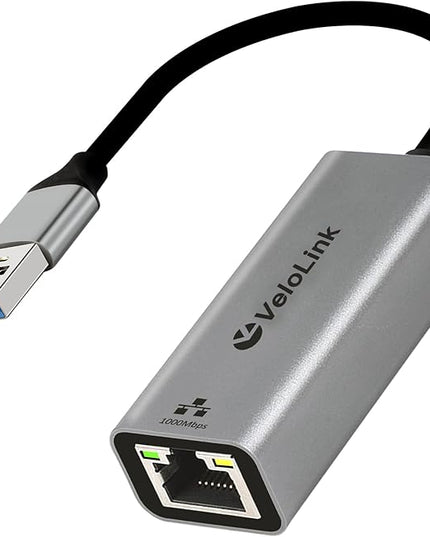 USB a to ethernet Adapter,USB gigabit 1000Mbps Plug and Play with USB 3.0, Driver Free, RJ45 LAN Network Dongle Compatible with Nintendo Switch, Laptop, PC, MacBook, Windows, macOS, Linux