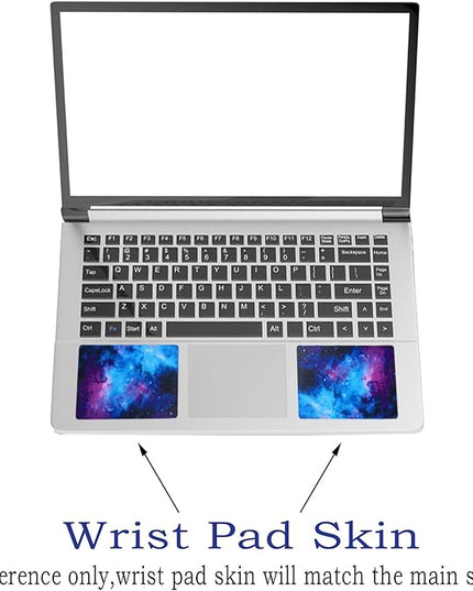 ToLuLu Laptop Skin Sticker Decal, 12" to 15.6" inch Laptop Vinyl Skin Sticker Cover Art Protector, Nebula Galaxy