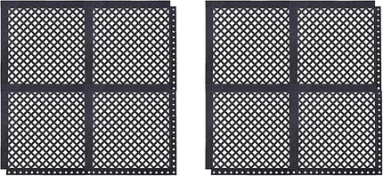 Durable Comfort Floor Mat - Anti-Slip Design for High Traffic Areas, Kitchen, Bar, Pool Decks - All-Weather Indoor/Outdoor Waterproof Mat (Easy Clean Surface)