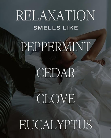 Sweet Water Decor Relaxation Reed Diffuser – Room Decor Aesthetic with Long-Lasting Premium Fragrance of Eucalyptus, Cedar, Patchouli, Vanilla 4 Months – Ideal for Aromatherapy and Home Decor