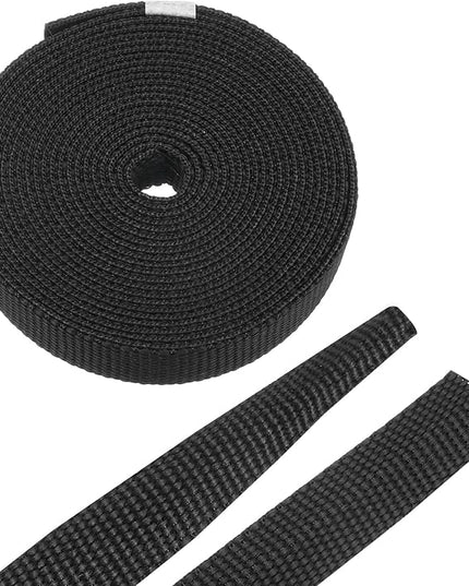 MECCANIXITY Braided Cable Sleeves Heat Shrinkable Fabric Sleeving, 5/16" 10ft Black 2:1 Ratio Heat Shrinkable Cord Protector for Harness Cable, Network Cable Protection, Cable Management