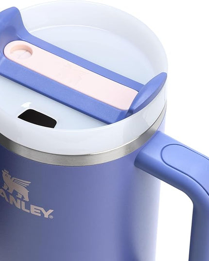 STANLEY Quencher H2.0 Tumbler with Handle and Straw 40 oz | Flowstate 3-Position Lid | Cup Holder Compatible for Travel | Insulated Stainless Steel Cup | BPA-Free | Exclusive Lupine