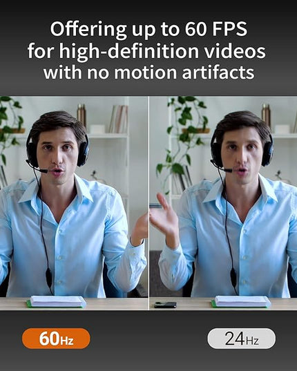 j5create 4K Wide Angle Webcam with Microphone/Privacy Cover for Video Conferencing, Streaming, Recording and Online Teaching, Supports Zoom, Skype, Teams, OBS and More (JVU430)