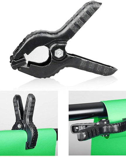 SLOW DOLPHIN Photo Video Studio 10 x12ft 100% Cotton Muslin Chromakey Green Screen Backdrop with 10 x 10ft Stand Photography Background Support System Kit Clamp, Carry Bag