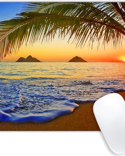 Pacific Sunrise at Lanikai Beach Mouse pad Customized Mousepad Non-Slip Rubber Base Mouse Pads for Computers Laptop Office Desk Accessories Mouse pad,