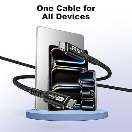 Long USB c Cable 6.6ft usbc to c Cable Supports 240W Fast Charing Compatible with iPhone 16/15 MacBook, iPad