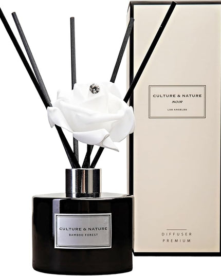 CULTURE & NATURE Reed Diffuser Set (6.7oz, Bamboo Forest)