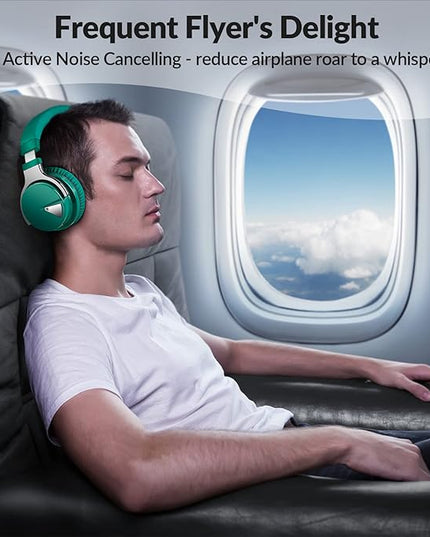 Million Sold 10 Years Classic E7 Active Noise Cancelling Headphones with Upgraded Noise Cancellation, Bluetooth Headphones Wireless with HD Sound Vivid Deep Bass, for Home Office Travel Birthday Gift