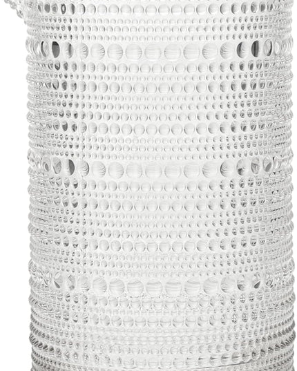 Fortessa Jupiter Hobnail Glass, 25 Ounce Mixing Hobnail Glass, Clear