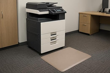 FANMATS 34243620 Guardian Marble Top Anti-Fatigue Floor Mat, Vinyl, 2" Width, 3" Length, Brown