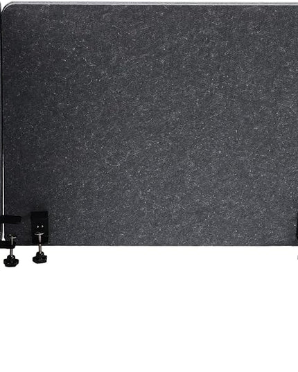 3 Pack Polyester Desk Dividers, Soundproof Room Divider Office Furniture Partitions Desk Panel with Clamps, Stand Up Freestanding Desk Privacy Panel for Office Classroom(59.1"x23.8"+23.8"x23.8")
