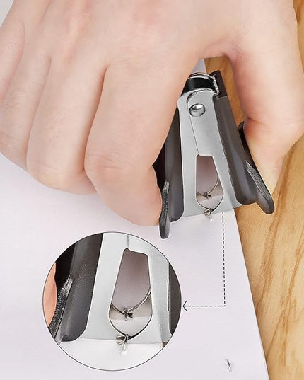Asdirne Office Supplies Kit, Desk Accessory Set, Including 2 Scissors, 1 Stapler,1000 Pieces 26/6 Staples, 1 Staple Remover, 1 Tape Dispenser and 1 Tape, Perfect Office Partners