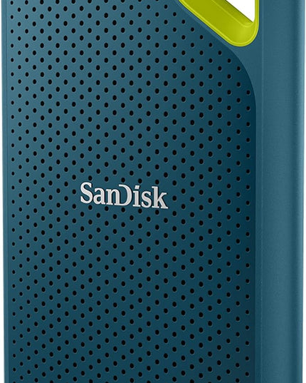 SanDisk 2TB Extreme Portable SSD - Up to 1050MB/s, USB-C, USB 3.2 Gen 2, IP65 Water and dust Resistance, Updated Firmware, Monterey - External Solid State Drive - SDSSDE61-2T00-G25M