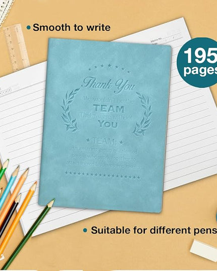 Employees Appreciation Journal Notebook, Thank You Gifts for Office Team Leadersr Boss Coworker, Journals for Writing Travel Business Work