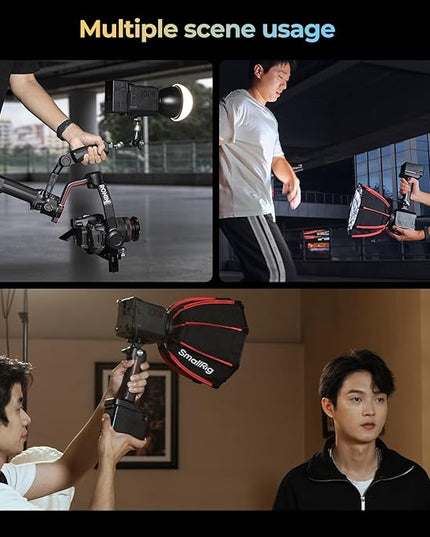 SmallRig RC 100B COB Video Light, Portable Bi-Color 2700-6500K Continuous Lighting, 100W Studio Light, APP Control, High CRI 97+ Spotlight for Photography & Video, Pro Version (Without Battery) 5094
