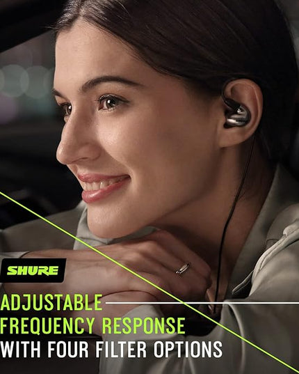 Shure SE846 PRO Gen 2 Wired Sound Isolating Earphones, High-End in-Ear Earbuds with Four Hi-Def Drivers, Customizable Sound Filters, Gray (SE846-GR+2)