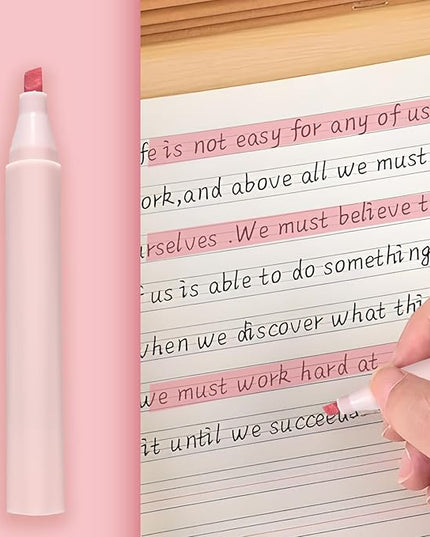 9Pcs Pink Cute Cat Stationery Gifts Set School Supplies Kawaii Japanese Stationery Christmas Birthday GIFS Includes Pencil Sharpener Highlighter Correction Tape Pens Ruler for Office School Supplies