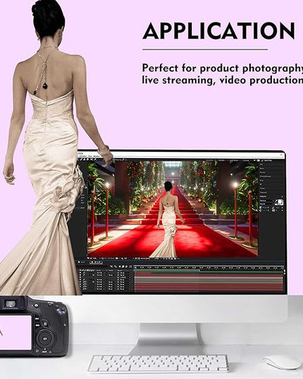 Light Purple Photography Backdrop for Photoshoot, Photo Backdrop Curtain, Perfect Light Purple Backdrops for Party Portrait Photoshoots Video Studio 5FTx7FT