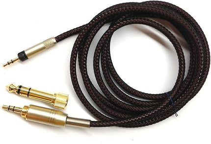 NewFantasia Replacement Audio Upgrade Cable Compatible with Sennheiser HD598, HD598Cs, HD560s, HD598SE, HD620S, HD400PRO, HD599, HD569, HD579, HD505 Headphones 1.2m/4feet