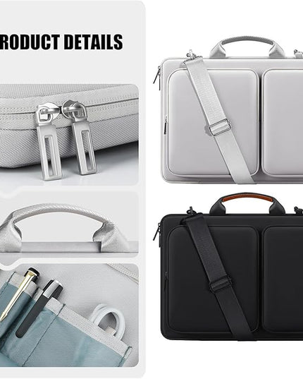 Polyester Laptop Sleeve Bag Shoulder Handmade Crossbody Polyester Bag Replacement for 14/15inch Laptops Tablets Accessor